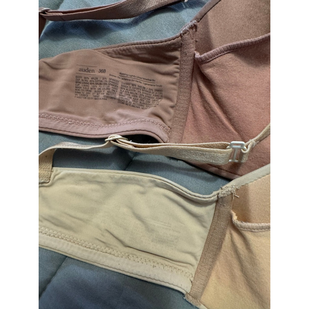 Auden | Maternity Nursing Bras Bundle in Biege & Brown | 36B - Picture 4 of 7
